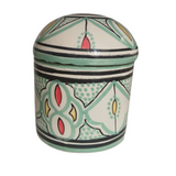 MyTindy Long green ceramic box, view 2