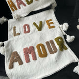 MyTindy Love cushion covers Moroccan tassels, view 2