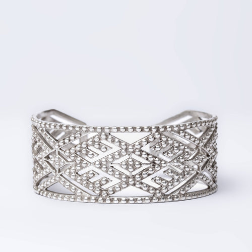 MyTindy Lula Silver Cuff Bracelet
