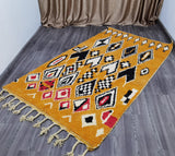 MyTindy Luxurious Handmade Boujaad Moroccan Wool Rug - Elevate Your Home Decor with Authentic Berber Craftsmanship, view 2