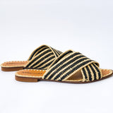 MyTindy MADISON RAFFIA SANDALS, view 5