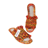 MyTindy MARI Multicolored Raphia Sandal, view 2