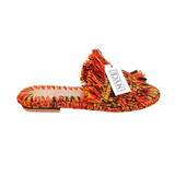 MyTindy MARI Multicolored Raphia Sandal, view 3