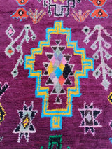 MyTindy Moroccan rug boujaad rug rare carpet vintage, view 2