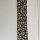 MyTindy Marrakech Ceramic tiles Hand painted backsplash tiles 4"x4" 100% Handmade for Bathroom Remodeling and kitchen Projects works wall and ground, view 3