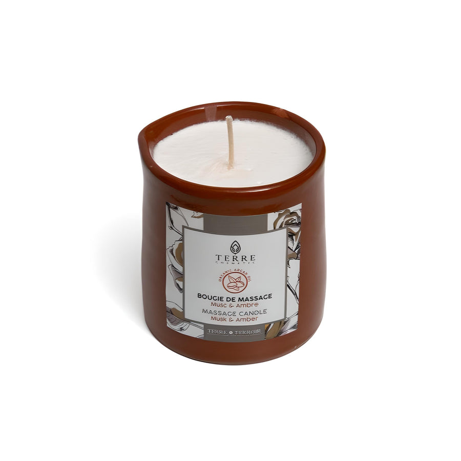 MyTindy Massage Candle Musk and Ambre