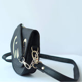 MyTindy Matte Black Satchel, view 2
