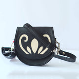 MyTindy Matte Black Satchel, view 4