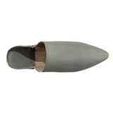 MyTindy Men Moroccan Slipper in Grey Leather, view 5