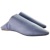 MyTindy Men Moroccan Slipper in Lavender Leather, view 3