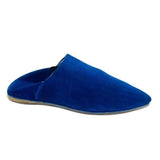MyTindy Men Moroccan Slipper in Suede Majorelle Blue, view 5