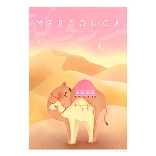 MyTindy Merzouga paradise by Lamia Studio - Poster