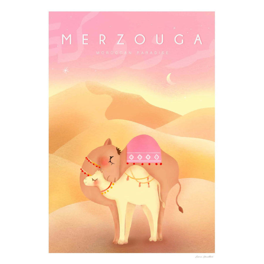 MyTindy Merzouga paradise by Lamia Studio - Poster