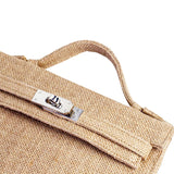 MyTindy Micro LOLA Jute Handbag, view 4