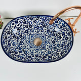 MyTindy ZOT - Oval - Moroccan Ceramic Sink, view 2