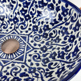 MyTindy ZOT - Oval - Moroccan Ceramic Sink, view 3