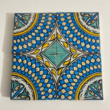 MyTindy Mid century tiles Hand painted tiles 4"x4" 100% for Bathroom Remodeling and kitchen Projects works wall and ground, view 5