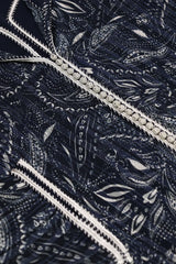 MyTindy Midnight Blue Moroccan Jellaba for Women, view 2