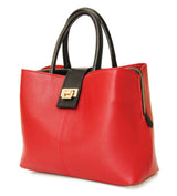 MyTindy Mifalda-sac cabas cuir véritable, view 2