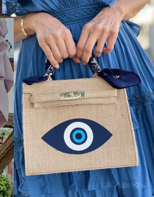 MyTindy Mini Lola Style Jute Bag - Eye