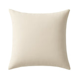 MyTindy Minimalist Blue Linear Embroidered Cushion – Cream Geometric Hourglass Decorative Pillow – Modern Scandi Home Decor, view 2