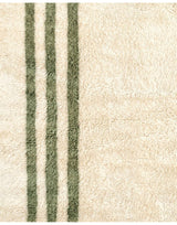 MyTindy Modern Beni Mrirt Style - Moroccan Rug - Green lines - Handmade Carpet from Morocco, view 3