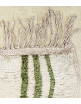 MyTindy Modern Beni Mrirt Style - Moroccan Rug - Green lines - Handmade Carpet from Morocco, view 4