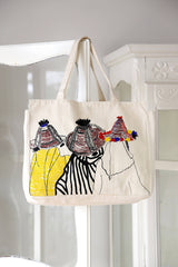 MyTindy MOOD FOR JBALA TRIO Cotton Bag, view 3