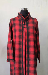 MyTindy Moroccan Black and Red Kimono, view 2