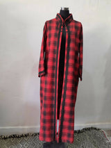 MyTindy Moroccan Black and Red Kimono, view 4