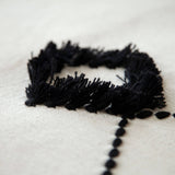 MyTindy Moroccan Black and White Bed Spread, view 6