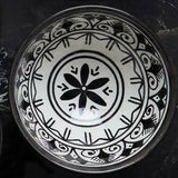 MyTindy Moroccan Black and White Bowl Beldi, view 4