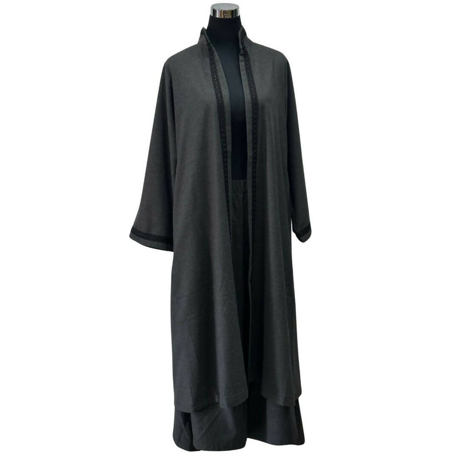 MyTindy Moroccan Black Ensemble Cape + Pants