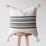 MyTindy Moroccan Black & White Pillow