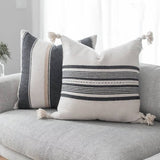 MyTindy Moroccan Black & White Pillow, view 2