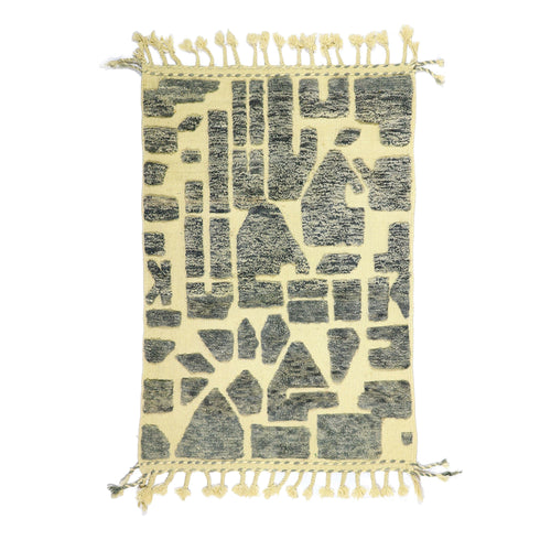 MyTindy Moroccan Boujaad Luxury Handmade Rug