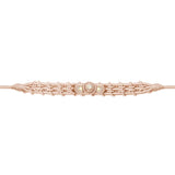 MyTindy Moroccan bronze Mejdoule belt for girls kids, view 2