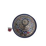 MyTindy Moroccan ceramic tagine pot, view 3