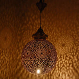 MyTindy Moroccan Copper Lampshade, view 3