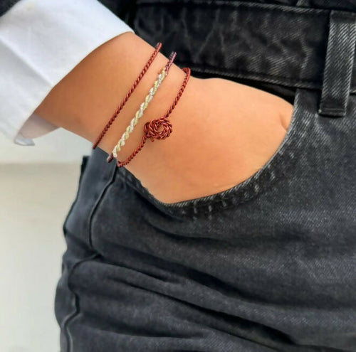 MyTindy Moroccan Copper Twist Bracelet "classic snake"