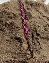 MyTindy Moroccan Copper Twist Bracelet "pink snake", view 2