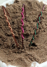 MyTindy Moroccan Copper Twist Bracelet "pink snake", view 3
