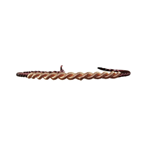 MyTindy Moroccan Copper Twist Bracelet "Together"
