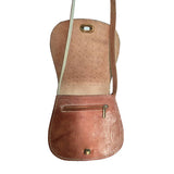 MyTindy Moroccan Cross Body Leather Bag with Hamsa Engraving, view 2