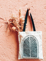 MyTindy Moroccan doors tote bag, view 3