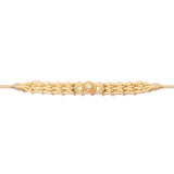 MyTindy Moroccan gold Mejdoule belt for girls kids, view 2