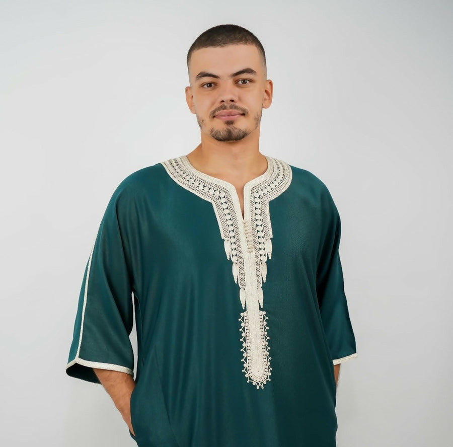 MyTindy Moroccan Green Gandoura