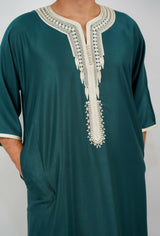 MyTindy Moroccan Green Gandoura, view 4