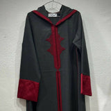 MyTindy Moroccan Grey and Red Djellaba, view 2