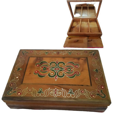 MyTindy Moroccan jewellery box made of Thuya Wood